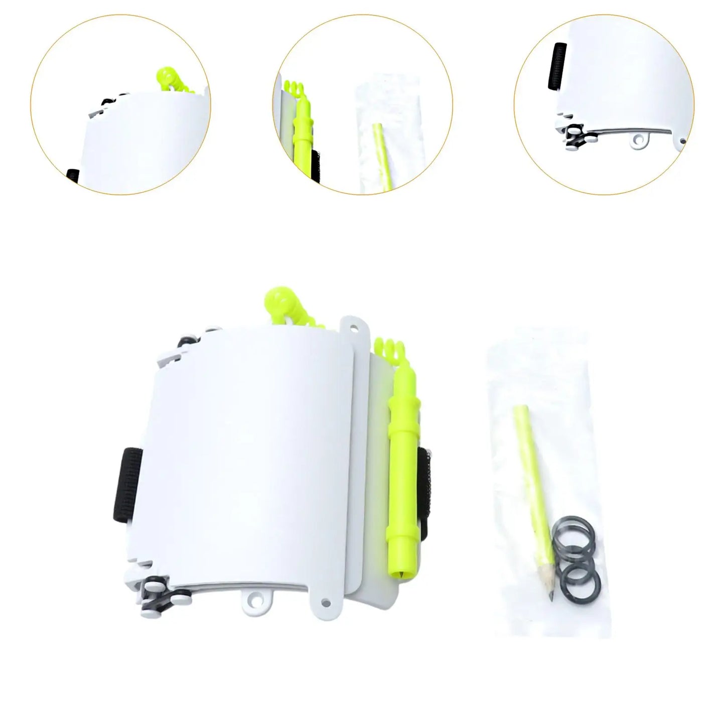 Lavagnetta da immersioni con accessori