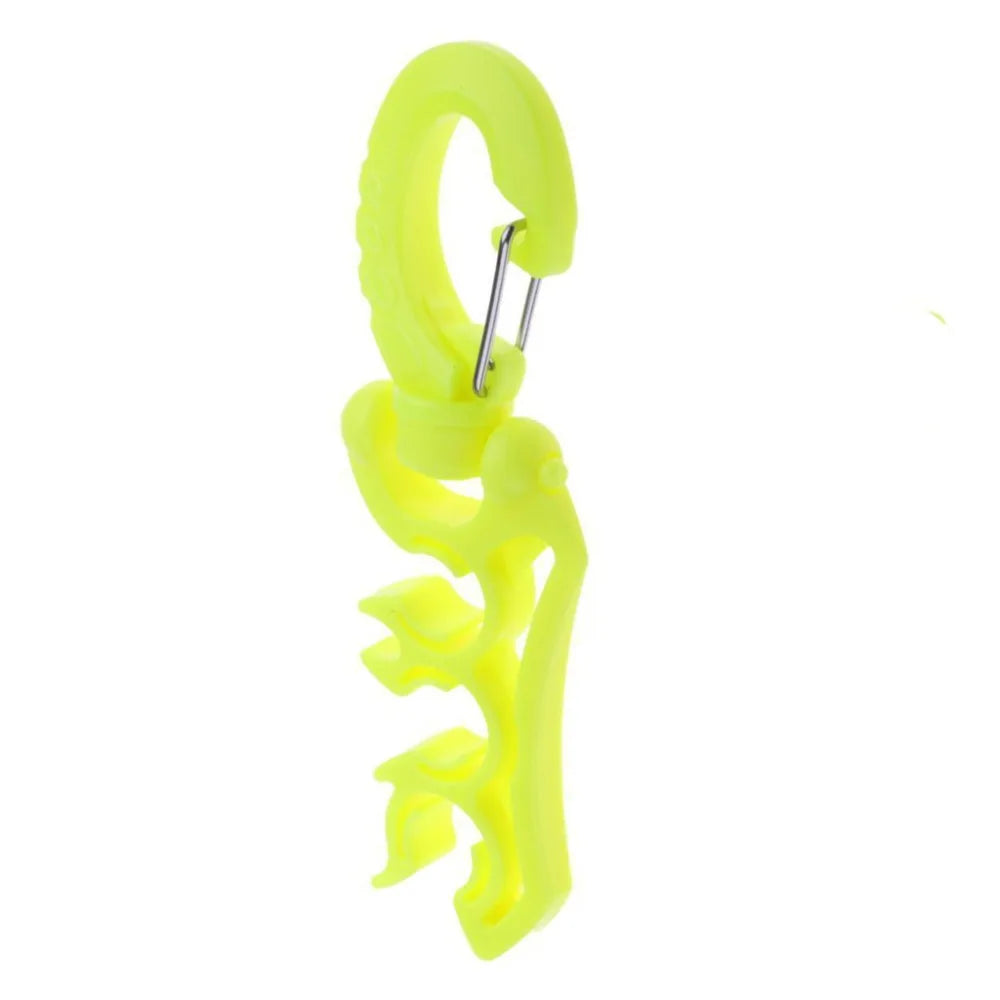 Supporto per frusta per regolatore , Octopus, Manometro, clip per GAV 3 attacchi