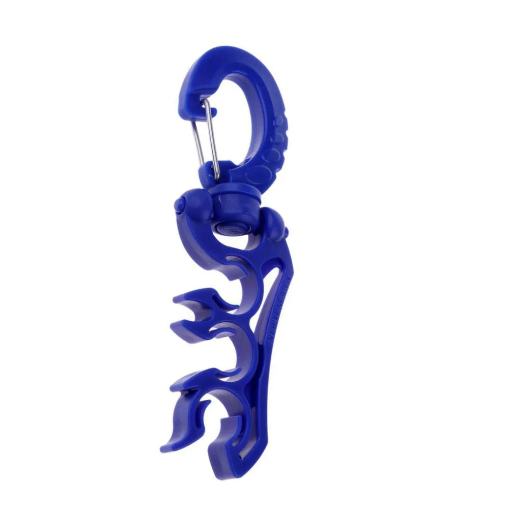 Supporto per frusta per regolatore , Octopus, Manometro, clip per GAV 3 attacchi