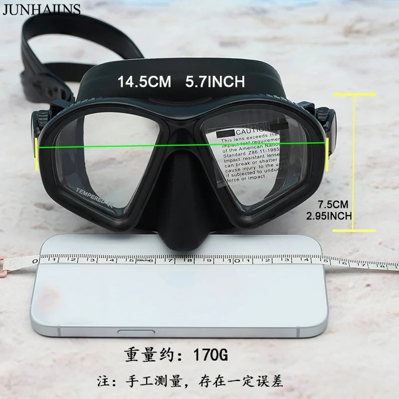 Maschera da sub con custodia