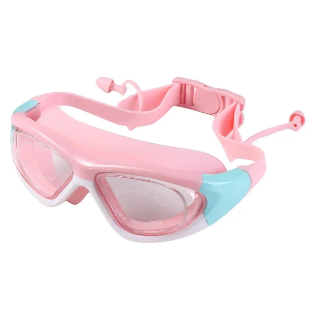 Occhiali da nuoto per ragazzi in silicone con protezione UV