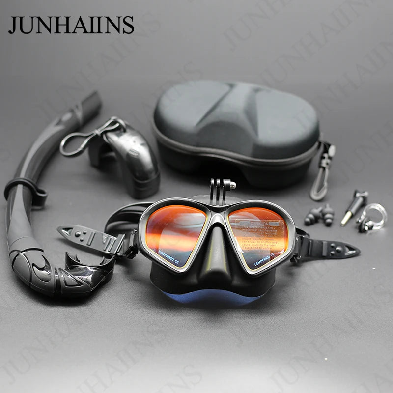 Maschera da sub con attacco GoPro, anche in set