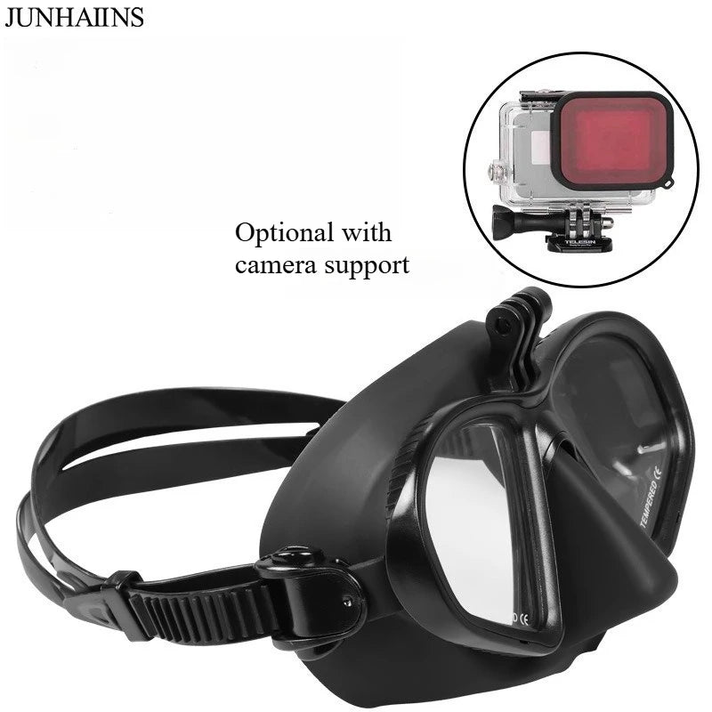 Maschera da sub con custodia