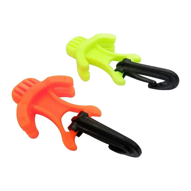 Supporto per boccaglio erogatore Octopus con clip di fissaggio