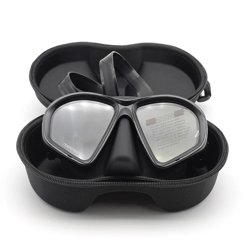 Maschera da sub con custodia