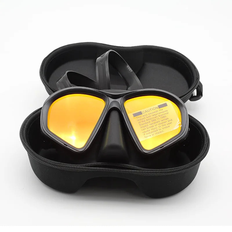 Maschera da sub con custodia
