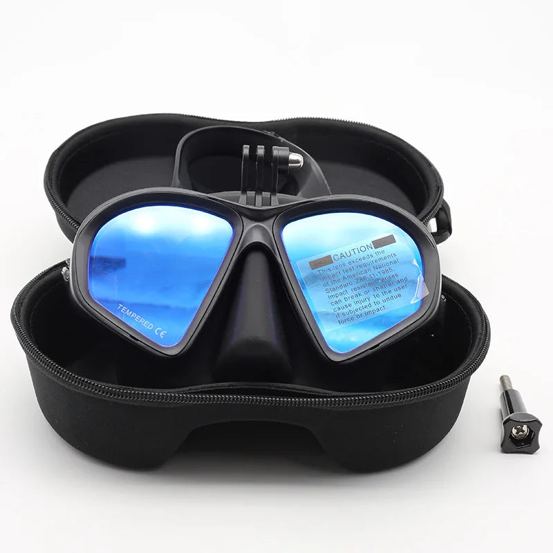 Maschera da sub con custodia