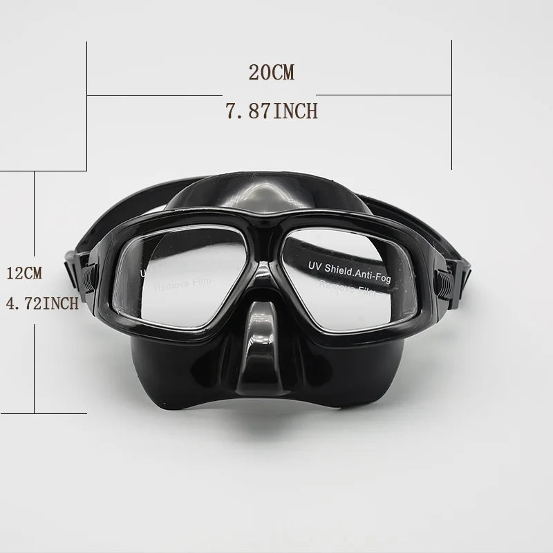 Maschera a basso volume - Antiappannamento, per snorkeling subaquea e apnea