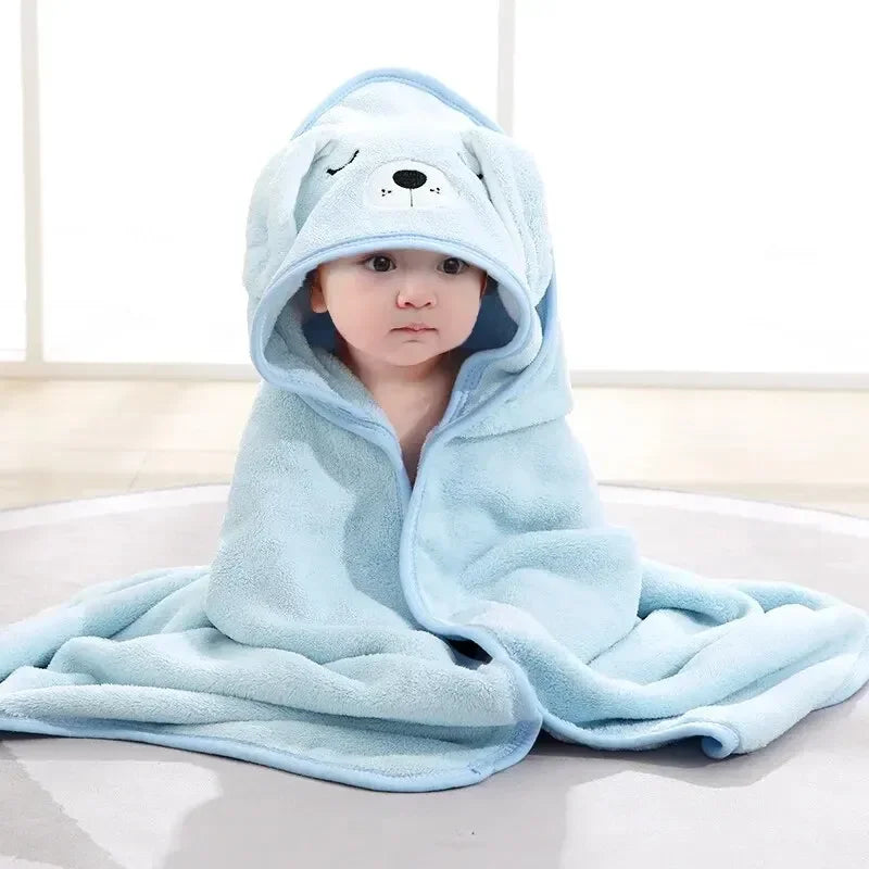 Accappatoio per bambini e neonati, con cappuccio