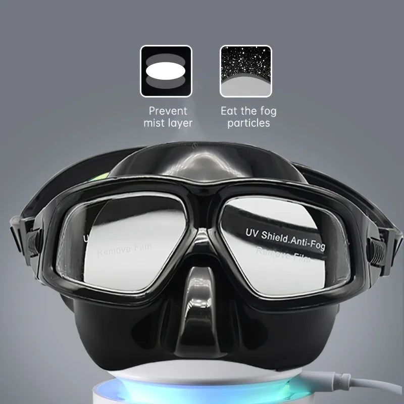 Maschera a basso volume - Antiappannamento, per snorkeling subaquea e apnea