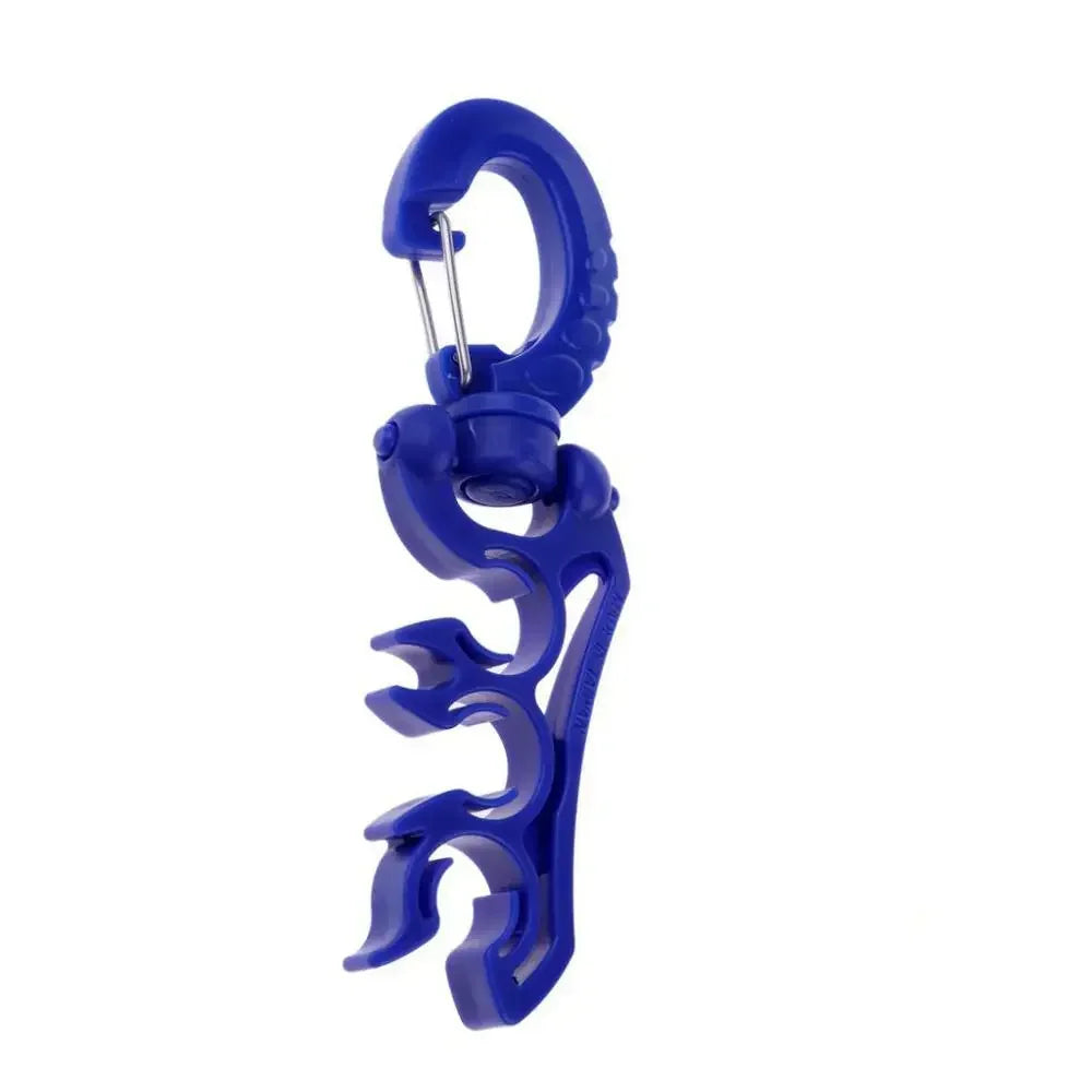Supporto per frusta per regolatore , Octopus, Manometro, clip per GAV 3 attacchi