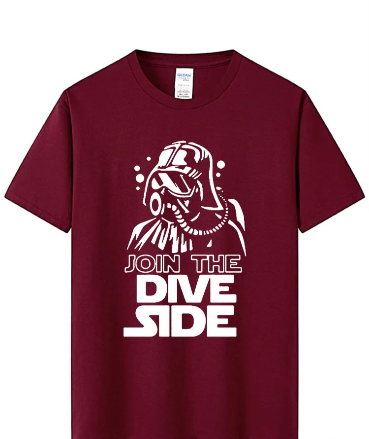 T-Shirt JOIN THE DIVE SIDE DARK