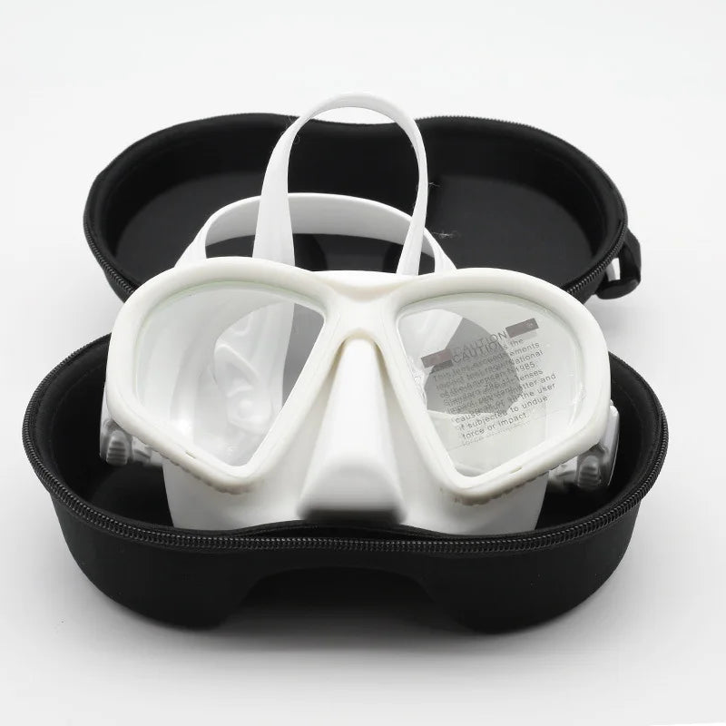 Maschera da sub con custodia