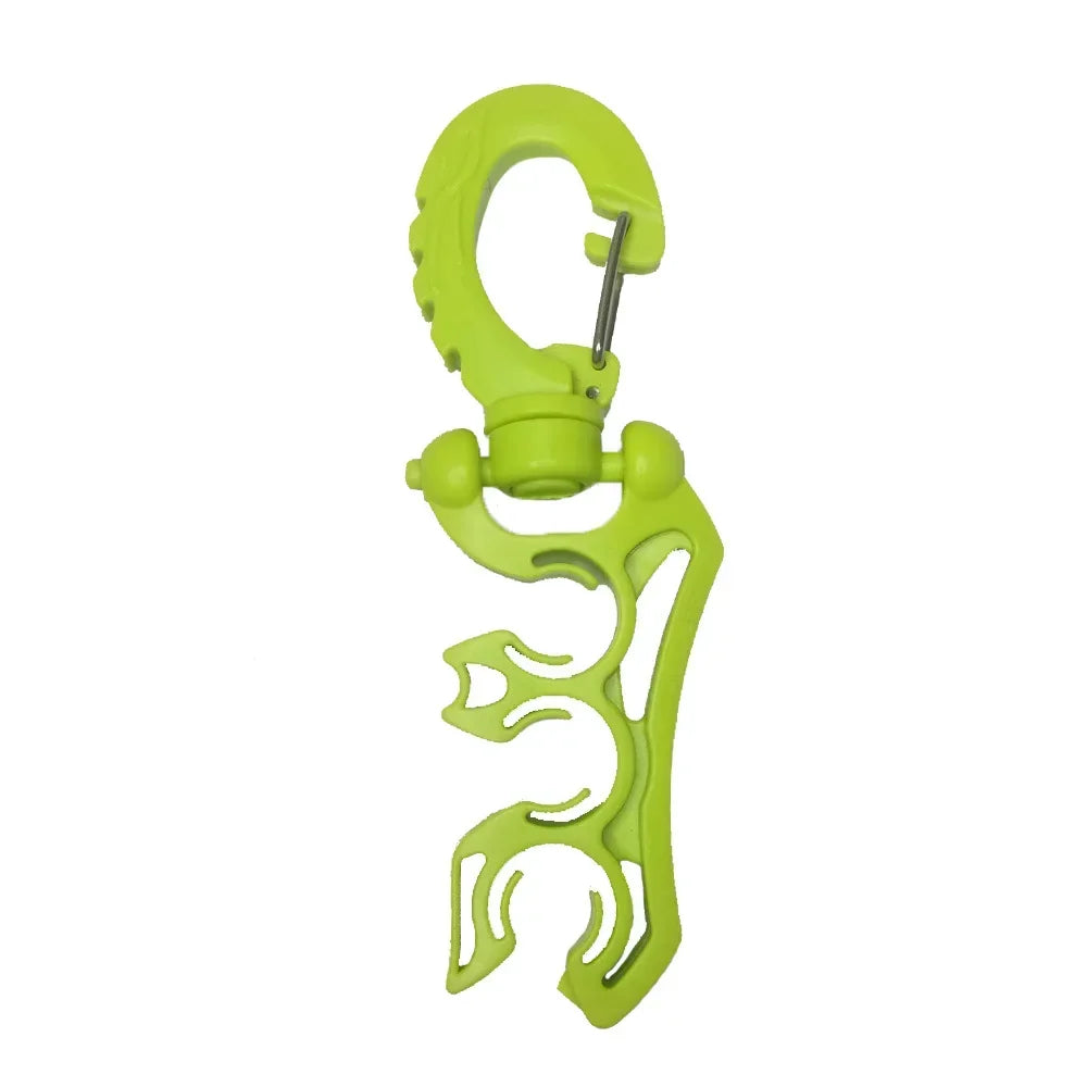 Supporto per frusta per regolatore , Octopus, Manometro, clip per GAV 3 attacchi