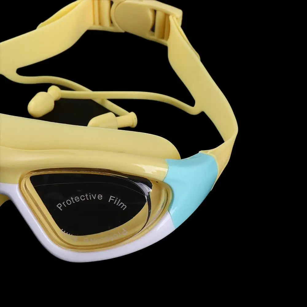 Occhiali da nuoto per ragazzi in silicone con protezione UV