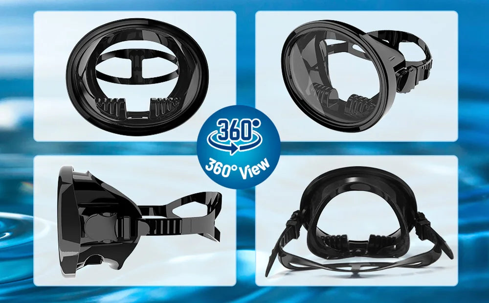 Maschera ad alta visibilità ovale