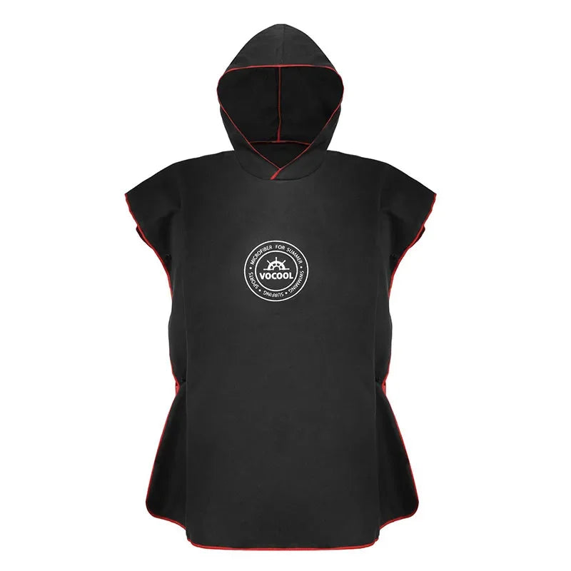 Accappatoio Poncho in Microfibra per Bambini con Cappuccio