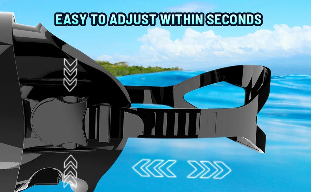 Maschera ad alta visibilità ovale