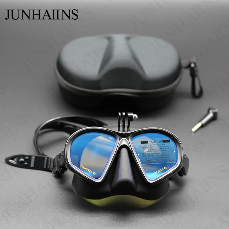 Maschera da sub con attacco GoPro, anche in set