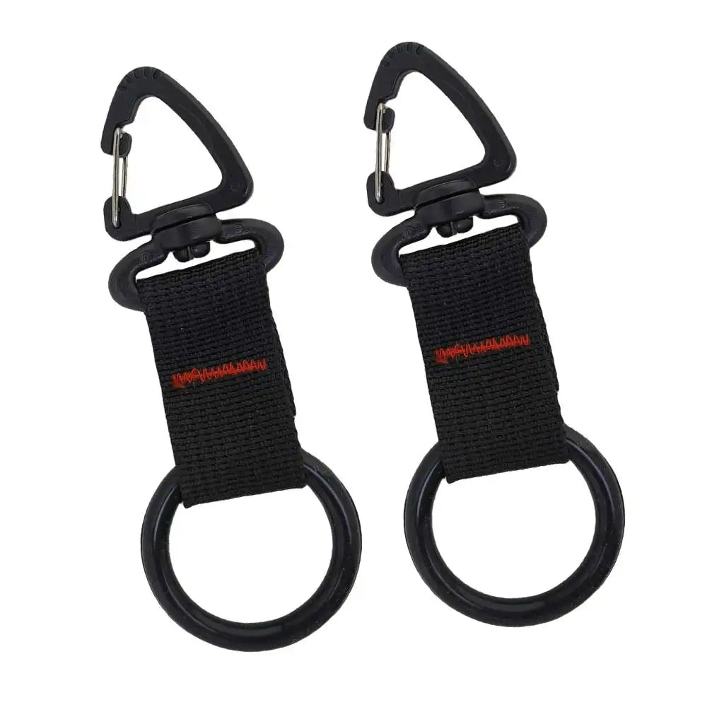 Clip porta erogatore con anello in silicone