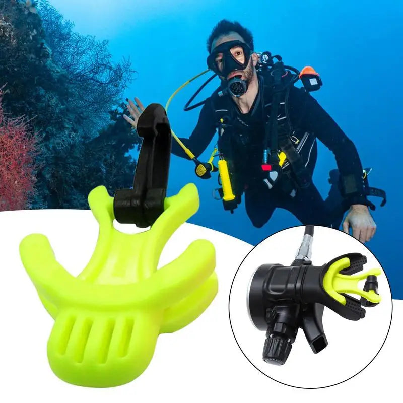 Supporto per boccaglio erogatore Octopus con clip di fissaggio