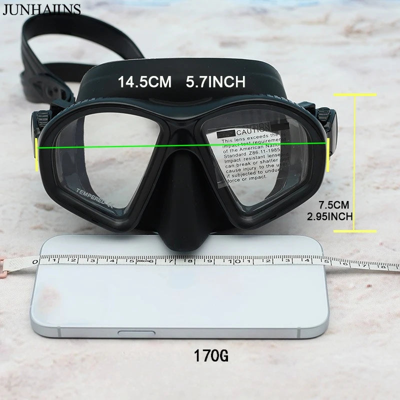 Maschera da sub con custodia