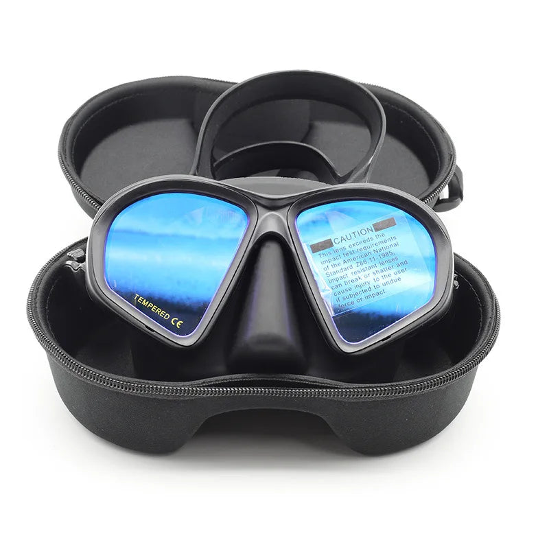Maschera da sub con custodia