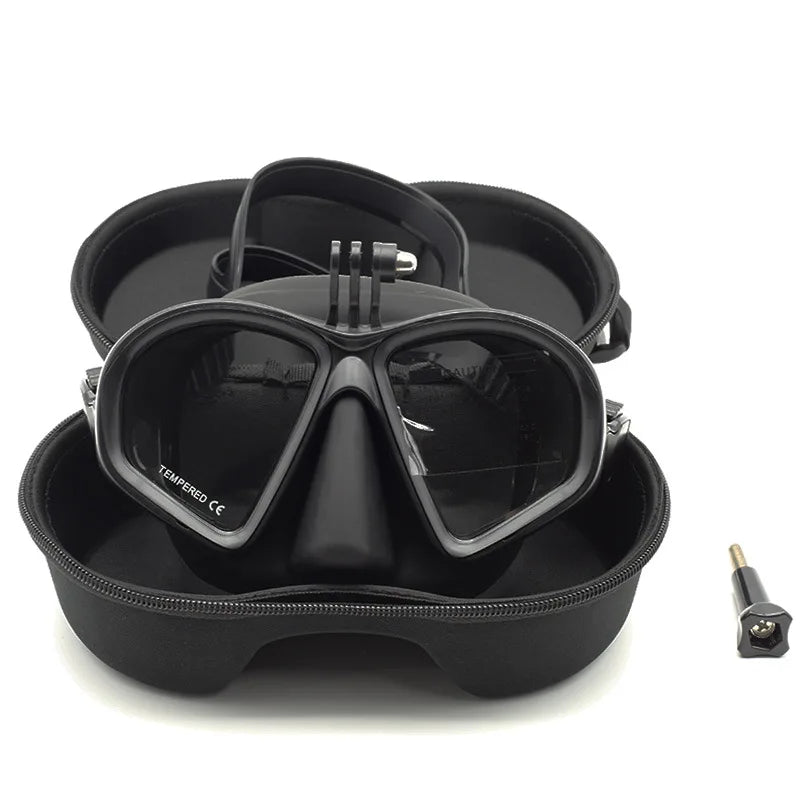 Maschera da sub con custodia