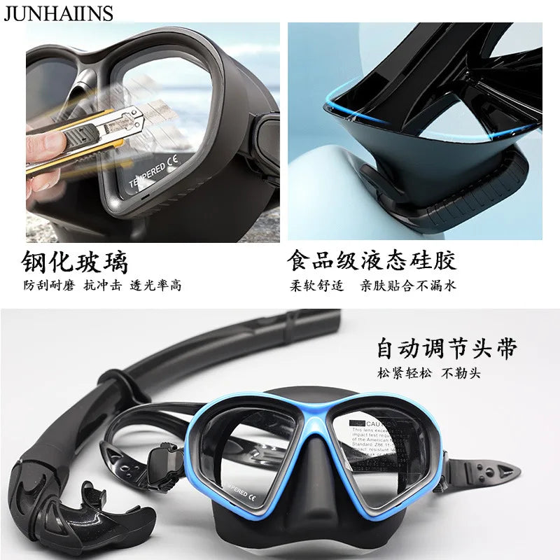 Maschera da sub con custodia