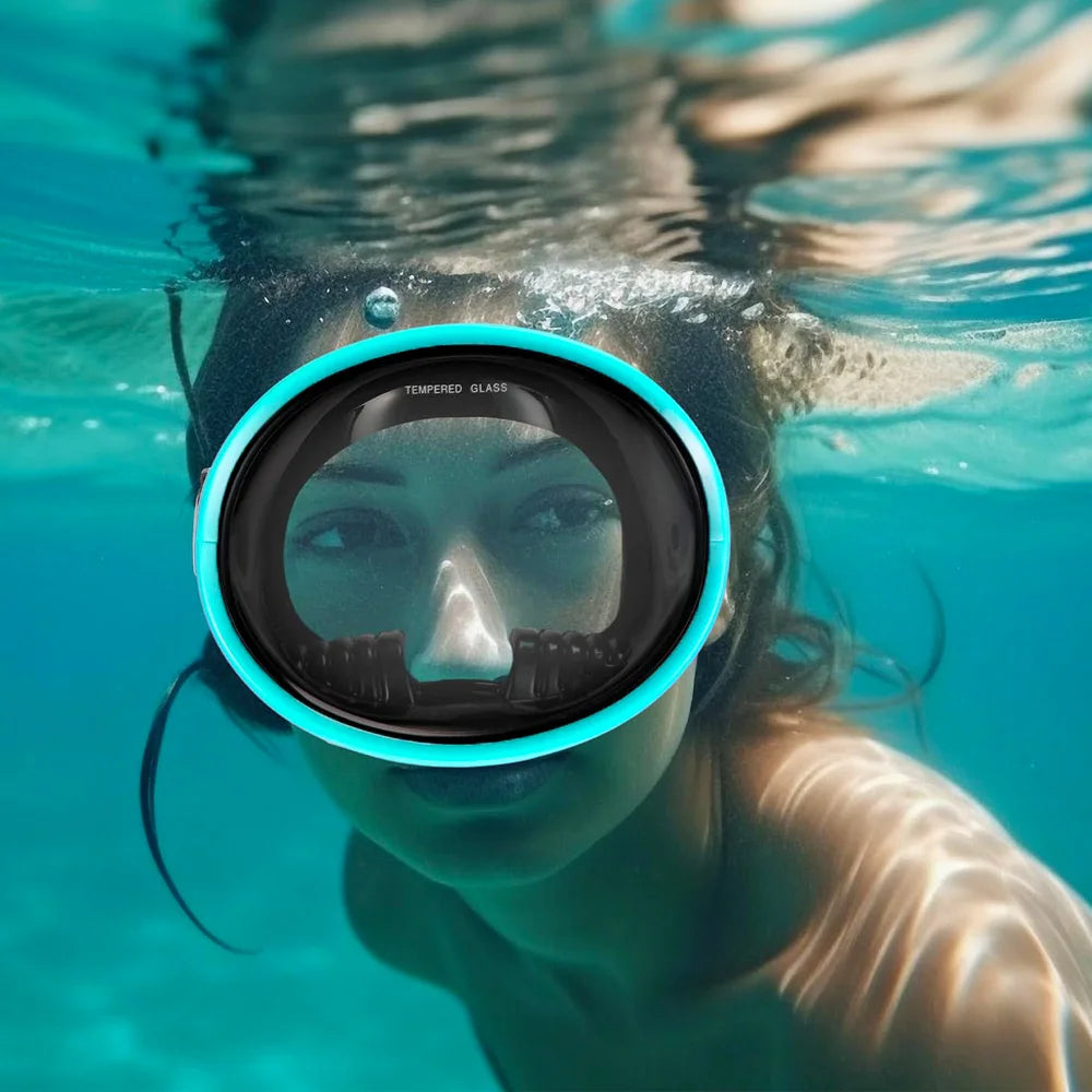Maschera ad alta visibilità ovale
