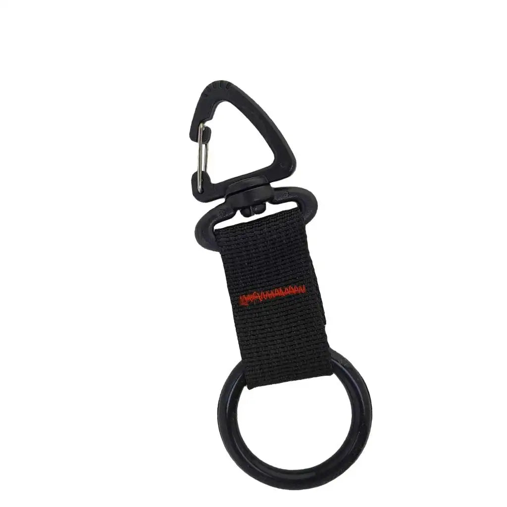 Clip porta erogatore con anello in silicone