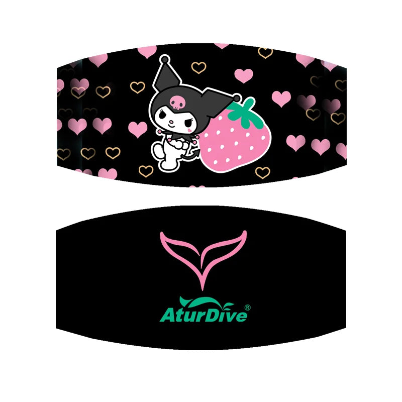 Fascia maschera in neoprene