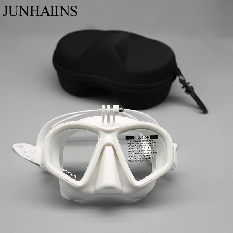 Maschera da sub con attacco GoPro, anche in set