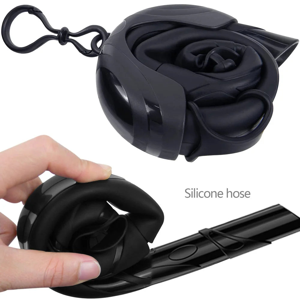 Boccaglio pieghevole in silicone