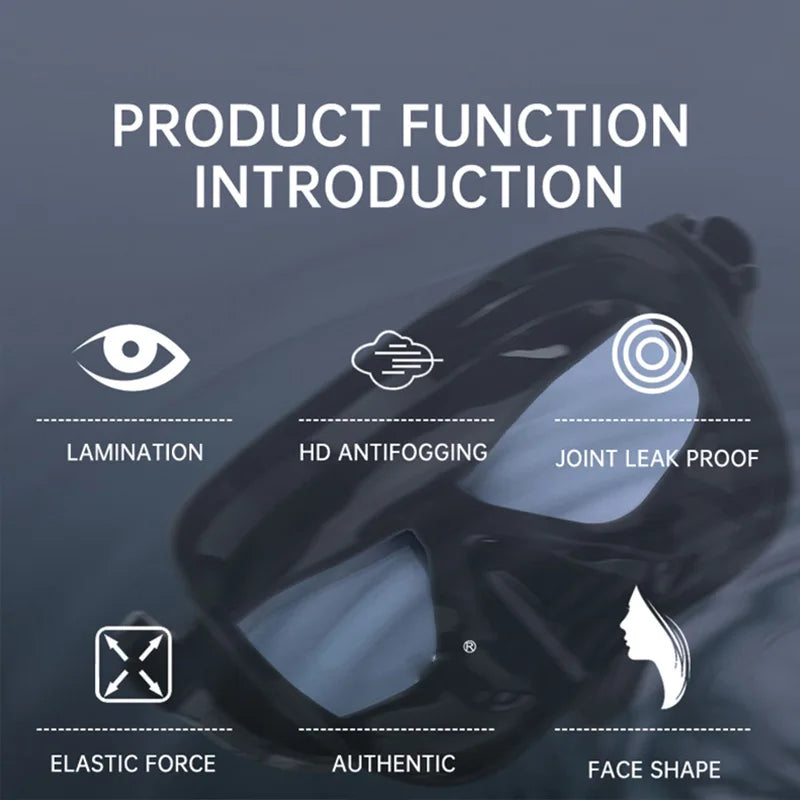 Maschera a basso volume - Antiappannamento, per snorkeling subaquea e apnea