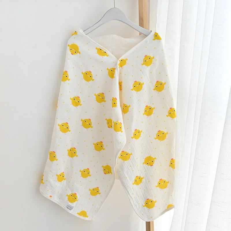 Accappatoio per neonato 100% cotone, con cappuccio