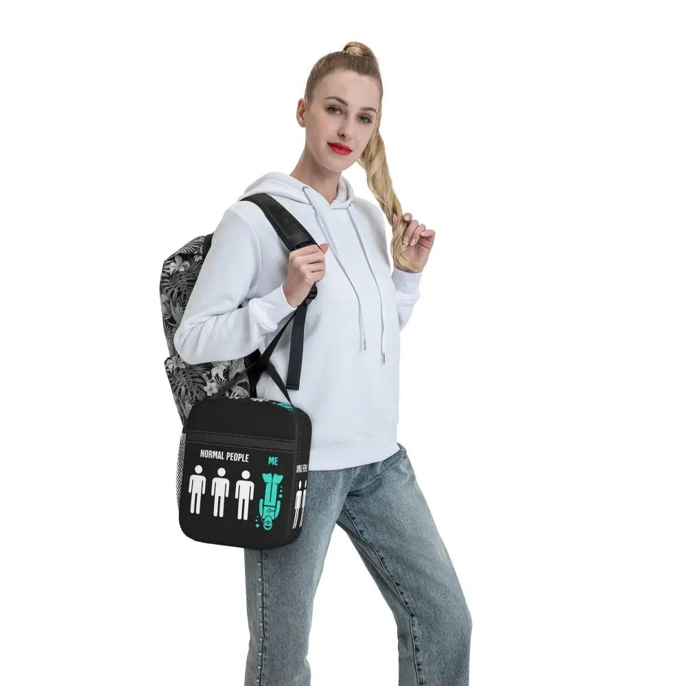Borsa termica per il pranzo per sub, multifunzione, con isolamento termico.