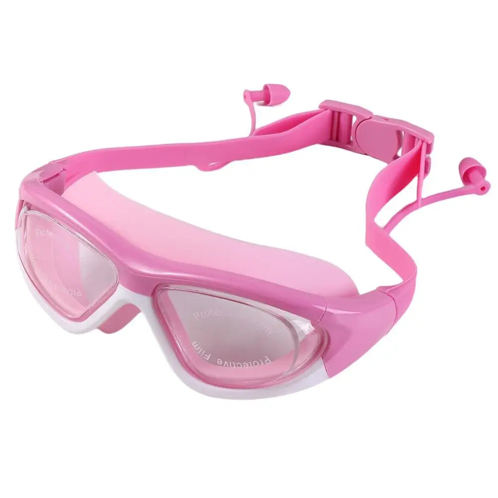 Occhiali da nuoto per ragazzi in silicone con protezione UV