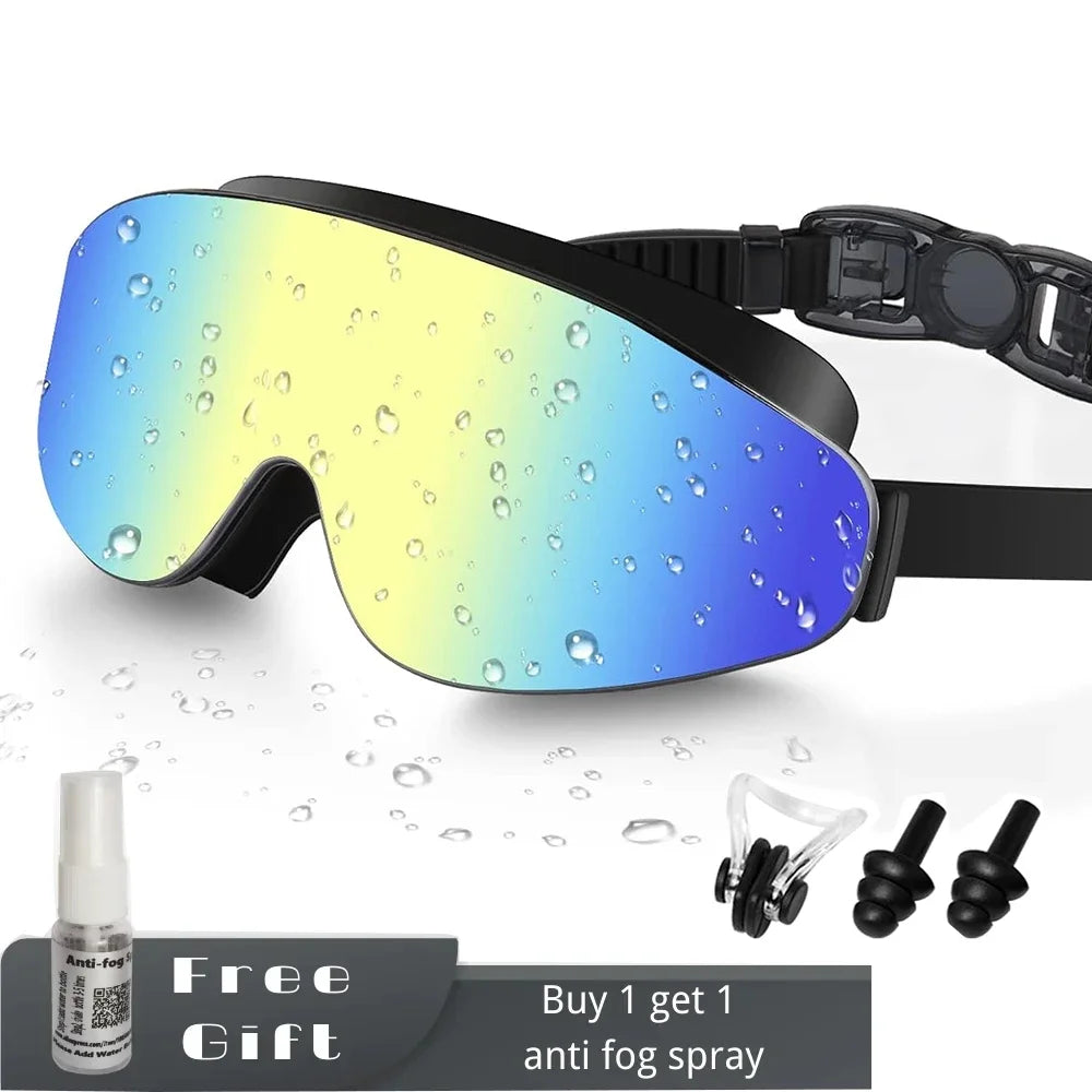 Mascherina da nuoto polarizzata per bambini dai 4 ai 16 anni