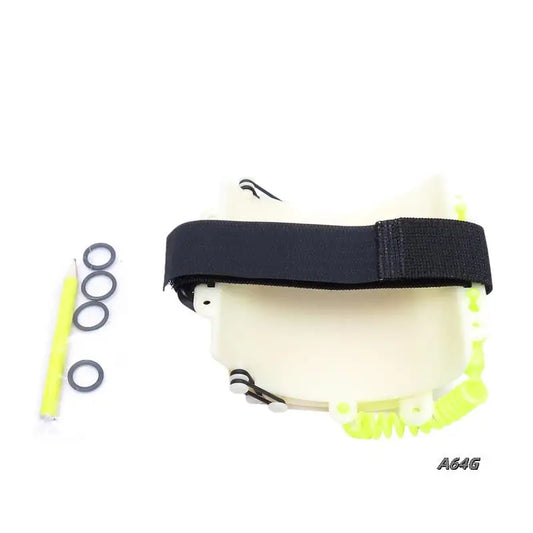 Lavagnetta da immersioni a 3 "fogli" Glow in the dark fluorescente con accessori