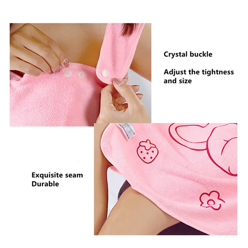 Asciugamano da bagno in microfibra morbido