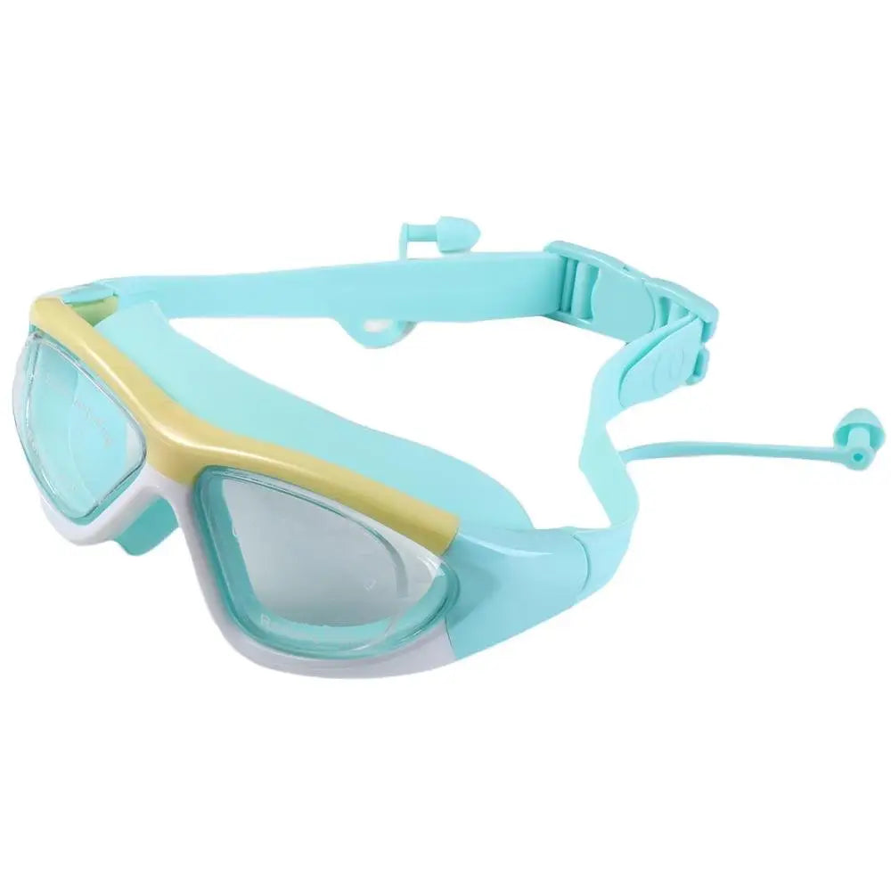 Occhiali da nuoto per ragazzi in silicone con protezione UV