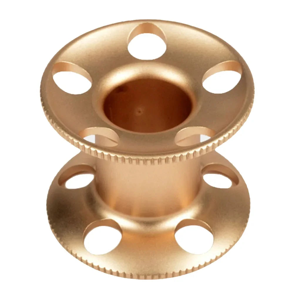 Reel compatto da dito in alluminio anodizzato