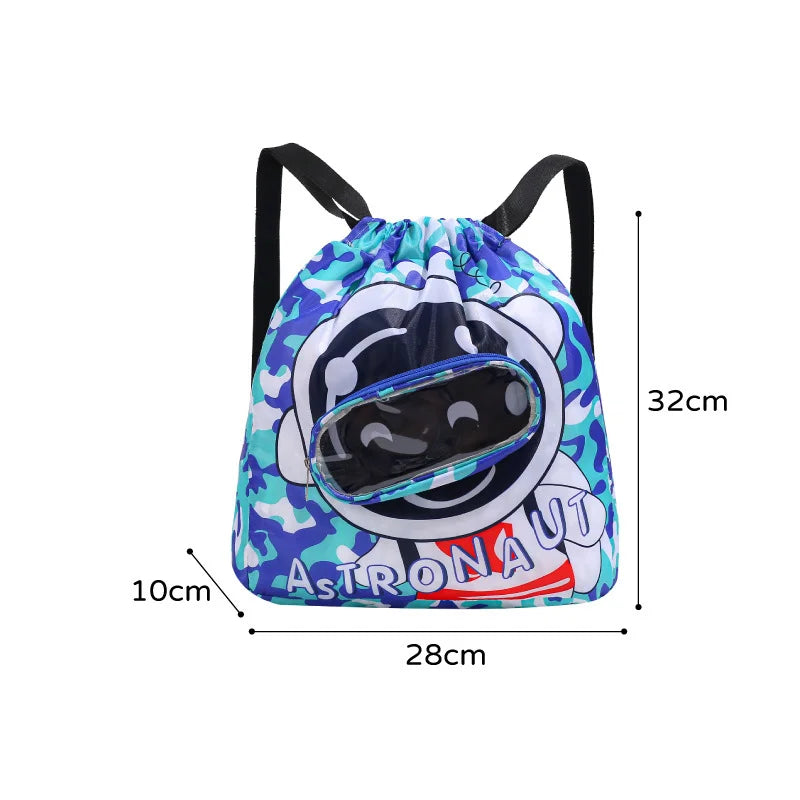 Zaino da nuoto, con separazione asciutto/bagnato