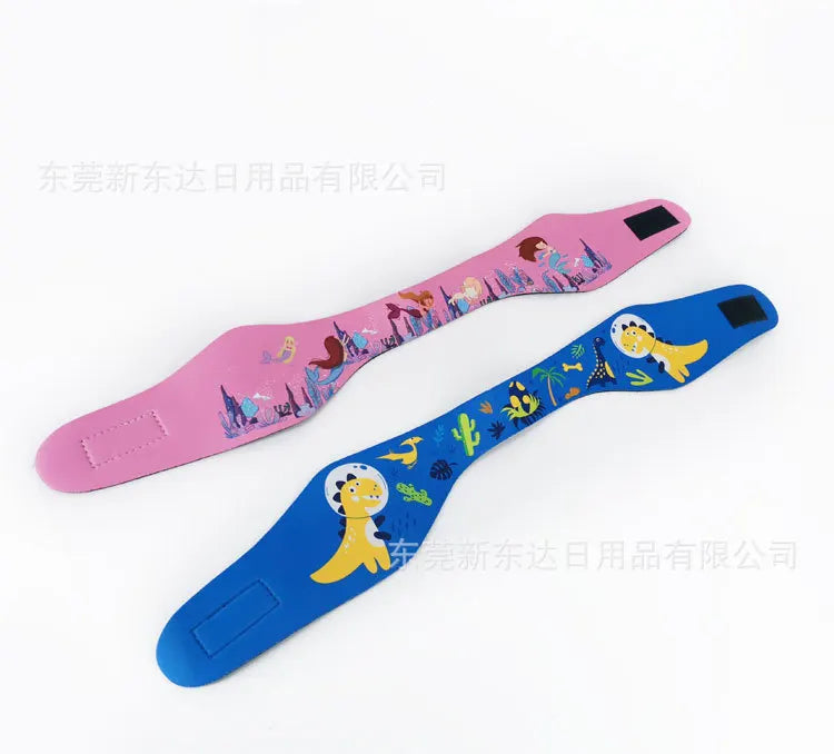 Fascia da nuoto per bambini e adulti, protezione per le orecchie in neoprene