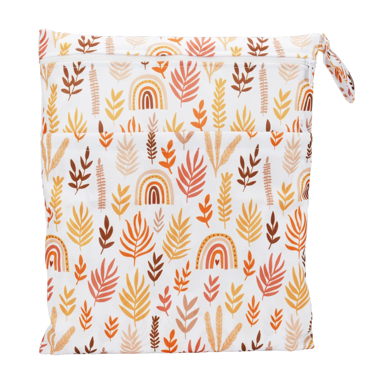 Borsa asciutta e bagnata con due cerniere per pannolini