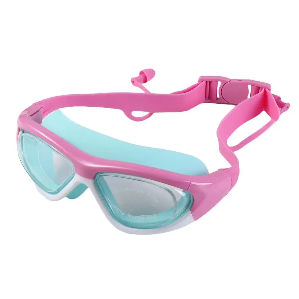 Occhiali da nuoto per ragazzi in silicone con protezione UV