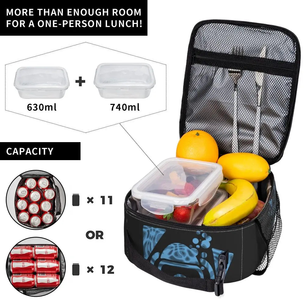 Borsa termica per il pranzo per sub, multifunzione, con isolamento termico.