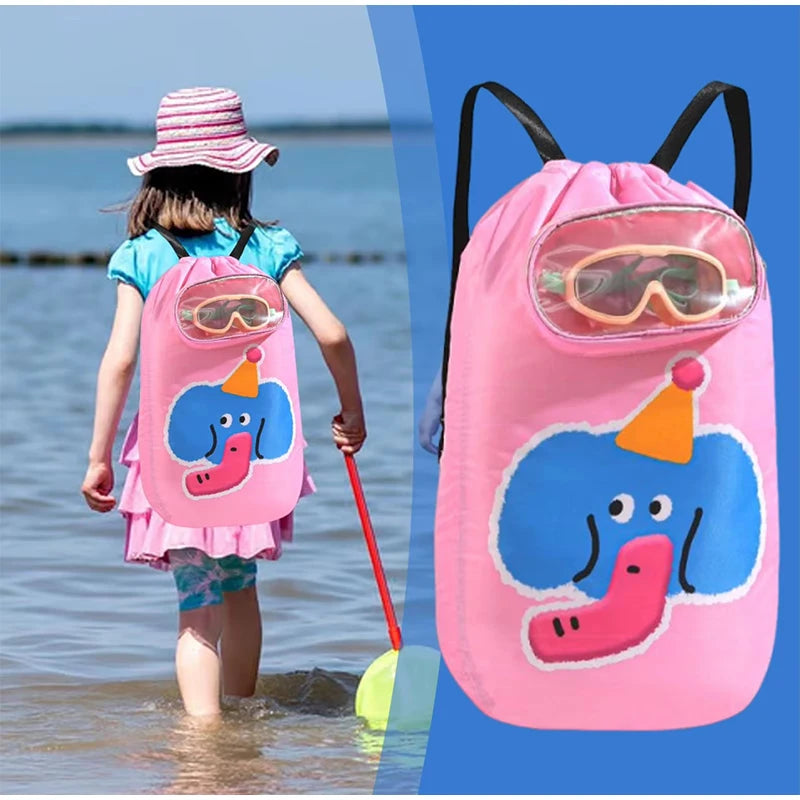 Zaino da nuoto, con separazione asciutto/bagnato