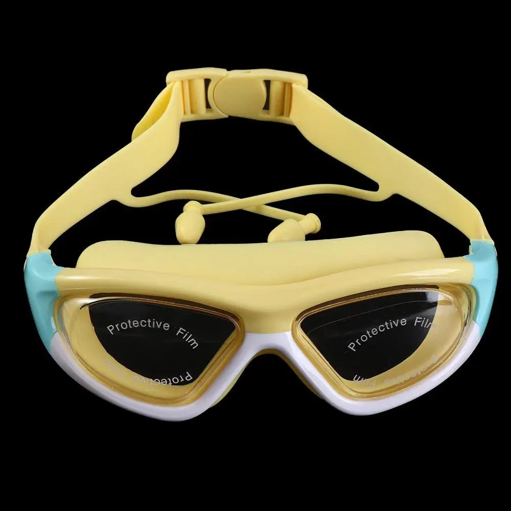 Occhiali da nuoto per ragazzi in silicone con protezione UV